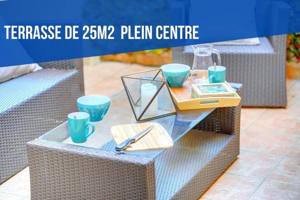 Le Jo - Terrasse - Wifi - Verrière Côte d'Azur Cannes Esterno foto