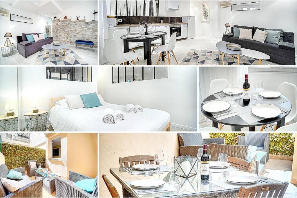 Le Jo - Terrasse - Wifi - Verrière Côte d'Azur Cannes Esterno foto