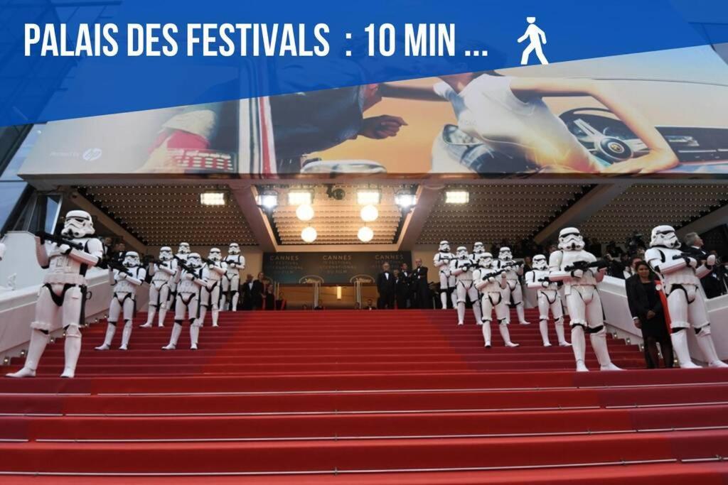Le Jo - Terrasse - Wifi - Verrière Côte d'Azur Cannes Esterno foto